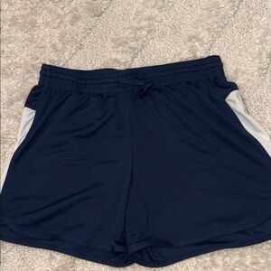 Champion Navy and White Athletic Shorts